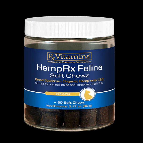 "Rx Vitamins Hemp Rx Feline soft Chews"