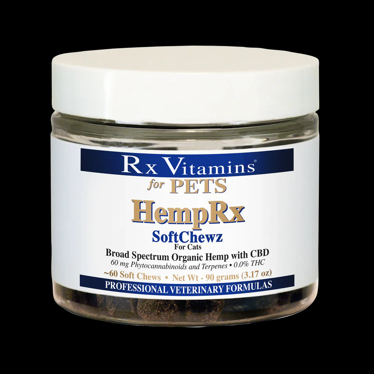 "Rx Vitamins Hemp Rx Feline soft Chews"