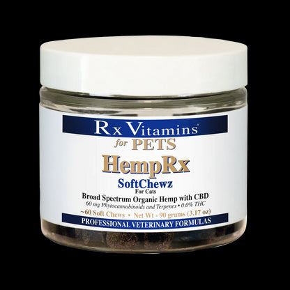 "Rx Vitamins Hemp Rx Feline soft Chews"