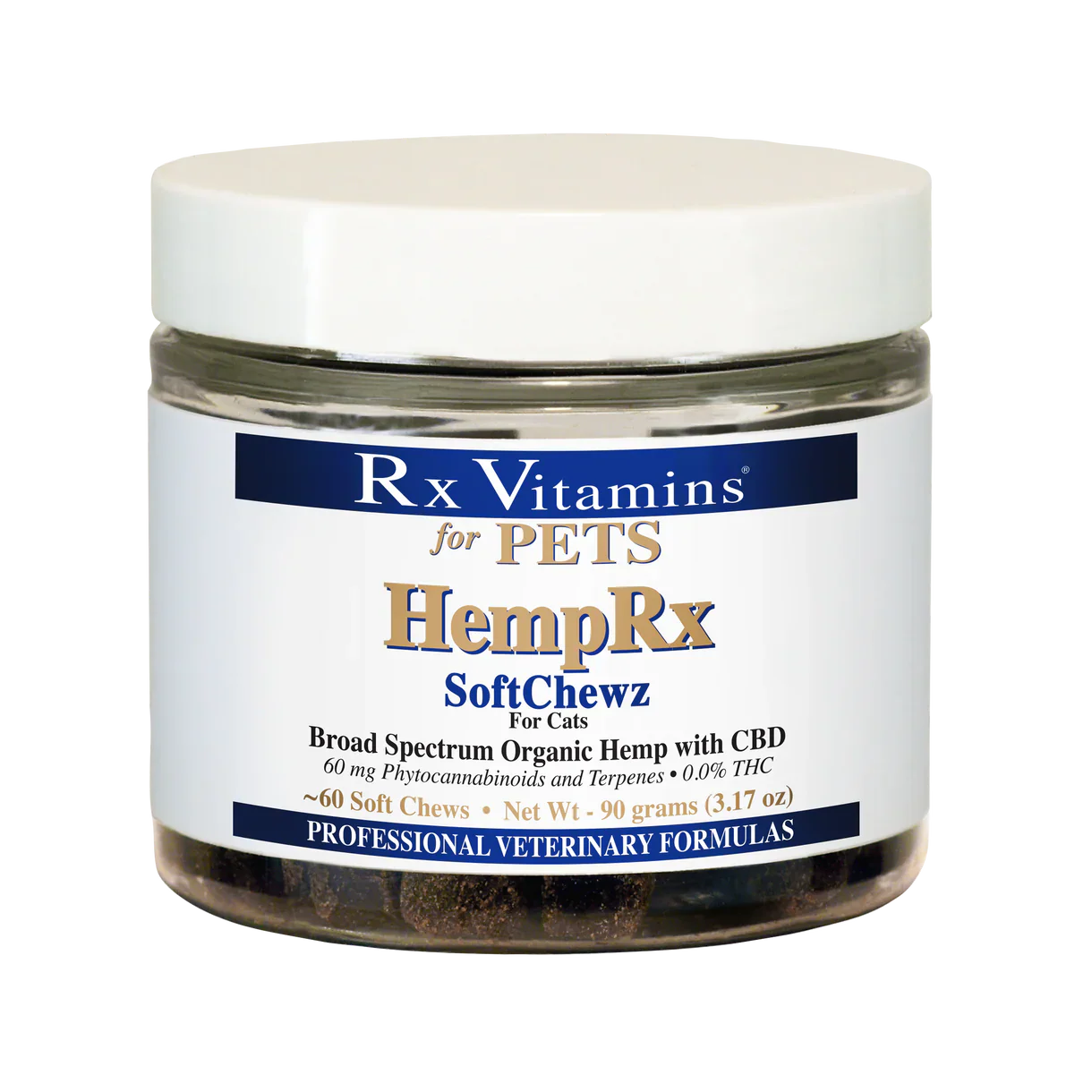 Rx Vitamins Hemp Rx Feline soft Chews